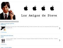 Tablet Screenshot of losamigosdesteve.blogspot.com