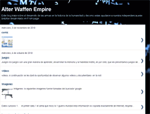 Tablet Screenshot of alterwaffenempire.blogspot.com