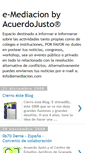 Mobile Screenshot of emediacion-acuerdojusto.blogspot.com