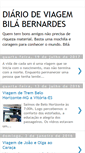 Mobile Screenshot of diariodeviagembilabernardes.blogspot.com