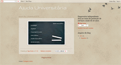 Desktop Screenshot of ajudauniversitaria.blogspot.com