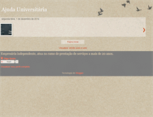 Tablet Screenshot of ajudauniversitaria.blogspot.com