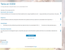 Tablet Screenshot of icesi-tenis.blogspot.com