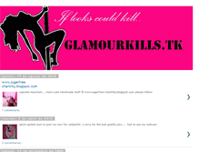 Tablet Screenshot of glam-kills.blogspot.com