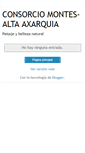 Mobile Screenshot of monteaxarquia.blogspot.com