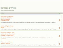 Tablet Screenshot of estylistics.blogspot.com