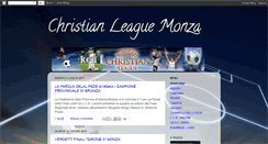 Desktop Screenshot of christianleaguemonz.blogspot.com