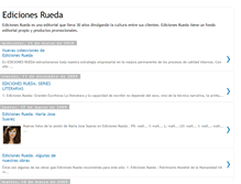 Tablet Screenshot of edicionesrueda.blogspot.com