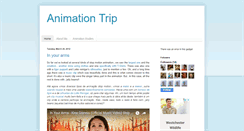 Desktop Screenshot of animationtrip.blogspot.com