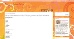 Desktop Screenshot of gingersnowflake.blogspot.com