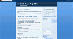 Desktop Screenshot of is430group.blogspot.com
