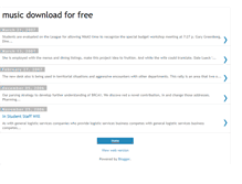 Tablet Screenshot of music-download-for-free.blogspot.com