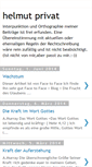 Mobile Screenshot of helmutprivat.blogspot.com