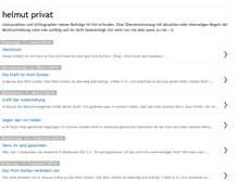 Tablet Screenshot of helmutprivat.blogspot.com