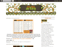 Tablet Screenshot of ciadasartesnatal.blogspot.com