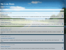 Tablet Screenshot of nolivebees.blogspot.com