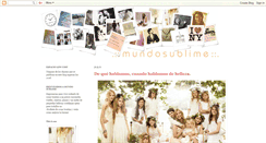 Desktop Screenshot of mundosublime.blogspot.com