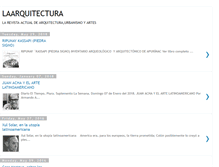 Tablet Screenshot of laarquitectura.blogspot.com