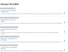 Tablet Screenshot of michaelwu31814.blogspot.com