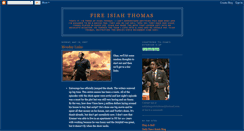 Desktop Screenshot of fireisiahthomas.blogspot.com