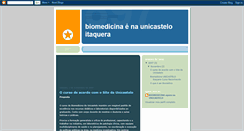 Desktop Screenshot of biomedicinaunicasteloitaquera.blogspot.com