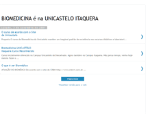 Tablet Screenshot of biomedicinaunicasteloitaquera.blogspot.com