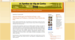 Desktop Screenshot of geneacunha.blogspot.com