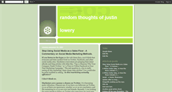Desktop Screenshot of justintosh.blogspot.com