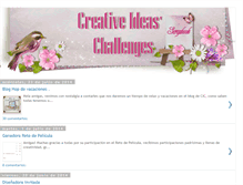 Tablet Screenshot of creativeideas01.blogspot.com