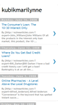 Mobile Screenshot of kubikmarilynne.blogspot.com