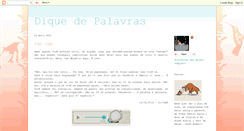 Desktop Screenshot of diquedepalavras.blogspot.com
