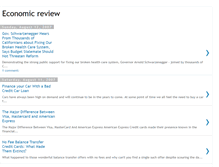 Tablet Screenshot of economic-review.blogspot.com