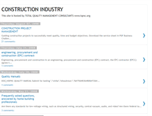 Tablet Screenshot of constructionindustry-tqmcintl.blogspot.com