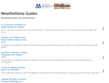 Tablet Screenshot of mesothelioma-guide2u.blogspot.com