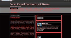 Desktop Screenshot of cursovirtualhardsoft.blogspot.com