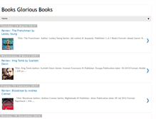 Tablet Screenshot of gloriousbooks.blogspot.com