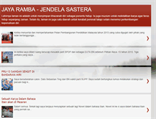 Tablet Screenshot of jayaramba.blogspot.com