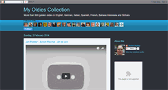 Desktop Screenshot of myoldiescollection.blogspot.com