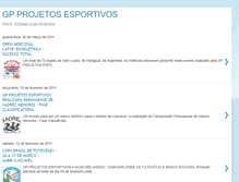 Tablet Screenshot of gpprojetosesportivos.blogspot.com