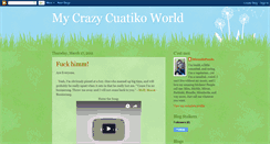 Desktop Screenshot of crazycuatiko.blogspot.com