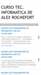 Mobile Screenshot of alexrocheforttecinformatica.blogspot.com