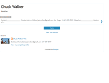 Tablet Screenshot of chuckwalker.blogspot.com