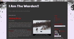 Desktop Screenshot of iamthewarden.blogspot.com