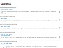 Tablet Screenshot of gorillafish.blogspot.com