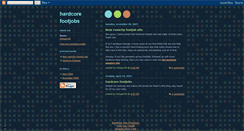 Desktop Screenshot of hardcorefootjobs.blogspot.com