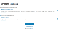 Tablet Screenshot of hardcorefootjobs.blogspot.com