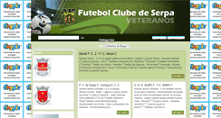 Desktop Screenshot of futebolclubeserpaveteranos.blogspot.com