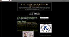 Desktop Screenshot of muaythaiveracruzkmg.blogspot.com