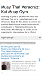 Mobile Screenshot of muaythaiveracruzkmg.blogspot.com