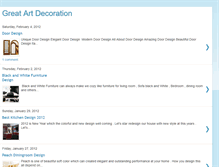 Tablet Screenshot of greatartdecoration.blogspot.com